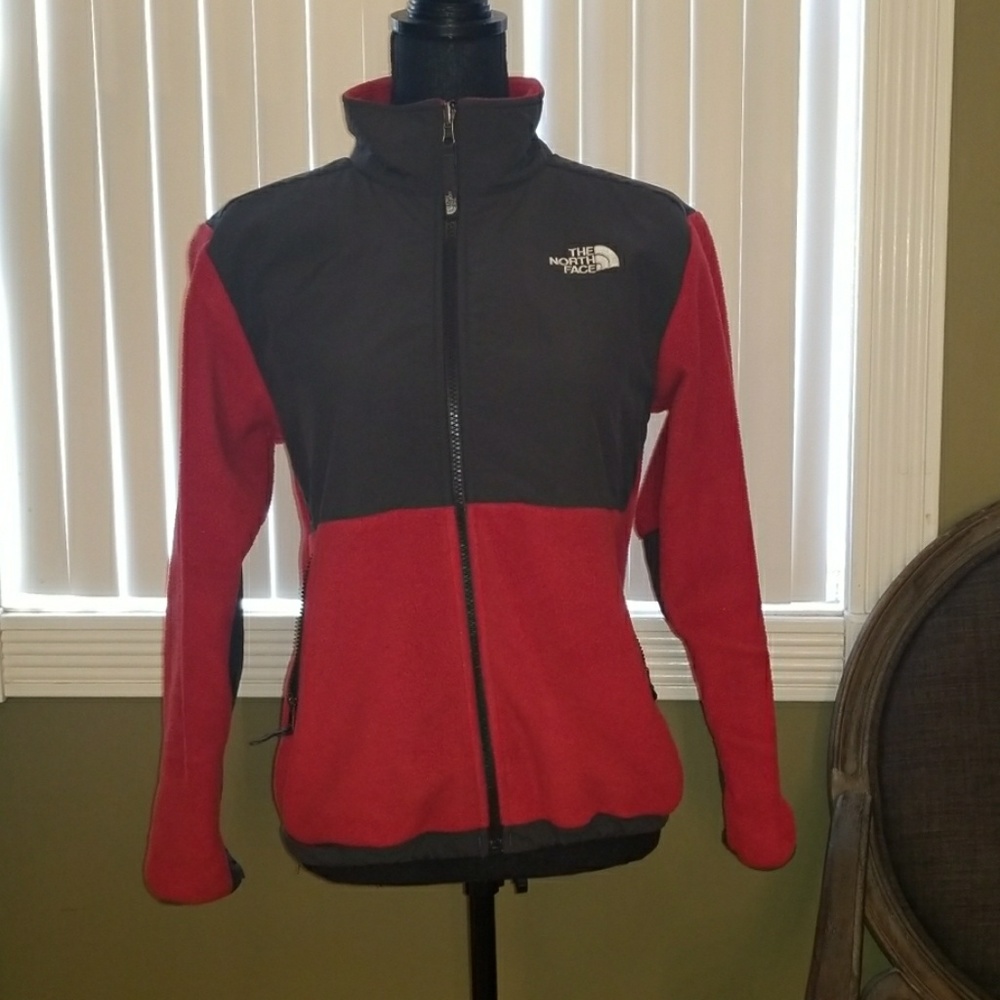 Red North Face Jacket